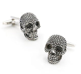 Sugar Dead Skeleton Design Hyperbole Style Cuff Links