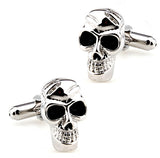 Sugar Dead Skeleton Design Hyperbole Style Cuff Links