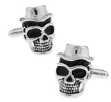 Sugar Dead Skeleton Design Hyperbole Style Cuff Links