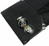 Sugar Dead Skeleton Design Hyperbole Style Cuff Links