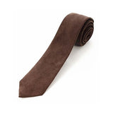 Skinny Plaid Solid Cashmere Tie Wool Men Neck Tie