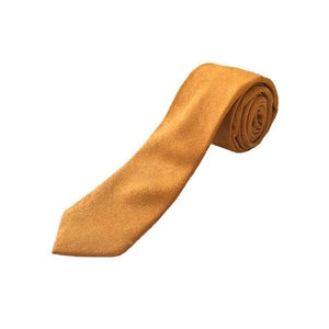 Skinny Plaid Solid Cashmere Tie Wool Men Neck Tie