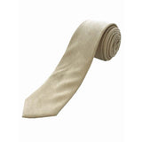 Skinny Plaid Solid Cashmere Tie Wool Men Neck Tie