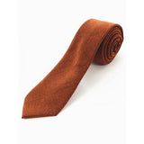 Skinny Plaid Solid Cashmere Tie Wool Men Neck Tie