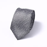 Fashion Skinny 6cm Silk Neck Ties For Men