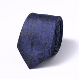 Fashion Skinny 6cm Silk Neck Ties For Men
