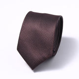 Fashion Skinny 6cm Silk Neck Ties For Men