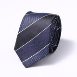 Fashion Skinny 6cm Silk Neck Ties For Men