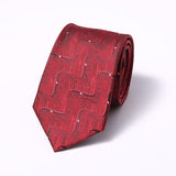 Fashion Skinny 6cm Silk Neck Ties For Men
