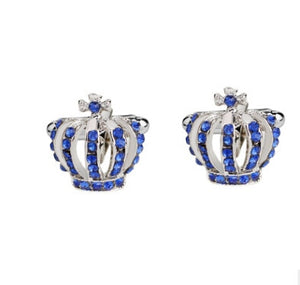 Cufflinks For Men Women Classic Crystal Rhinestone Shirt