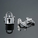 Cufflinks Life Design Cup scissors lock