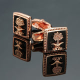 Cufflinks Life Design Cup scissors lock