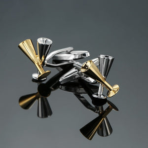 Cufflinks Life Design Cup scissors lock