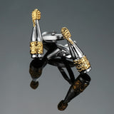 Cufflinks Life Design Cup scissors lock