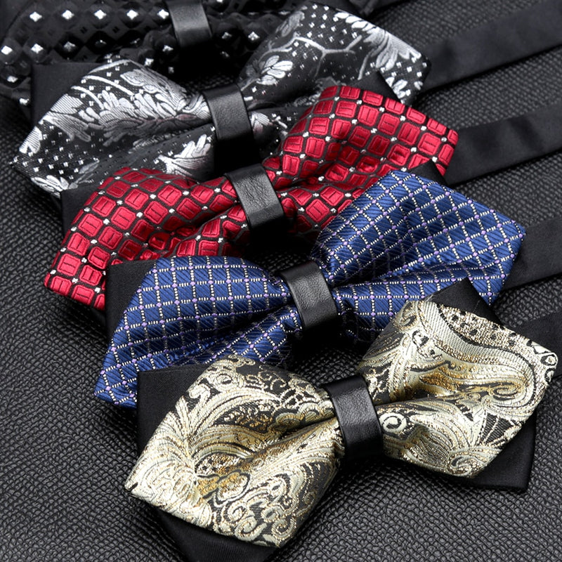 Mens Bowtie Necktie Fashion Formal