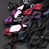 Mens Bowtie Necktie Fashion Formal