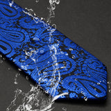 Waterproof Striped Plaid Neckties Jacquard Tie