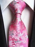 Classic Silk Men Tie Plaid Neck Ties 8cm Green Blue Ties