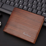 Casual fashion retro cross section embossed wallet